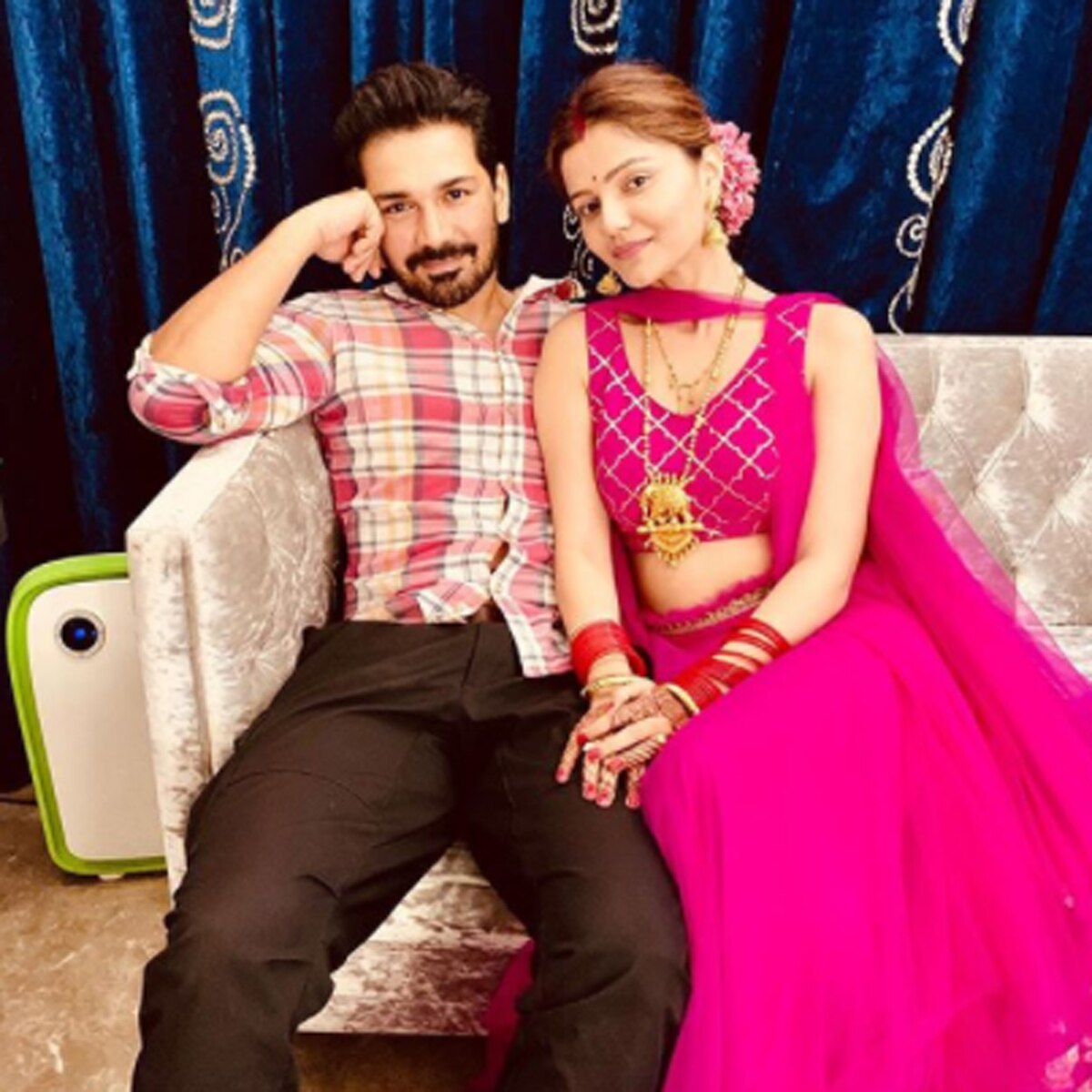 रुबीना दिलैक और अभिनव शुक्ला