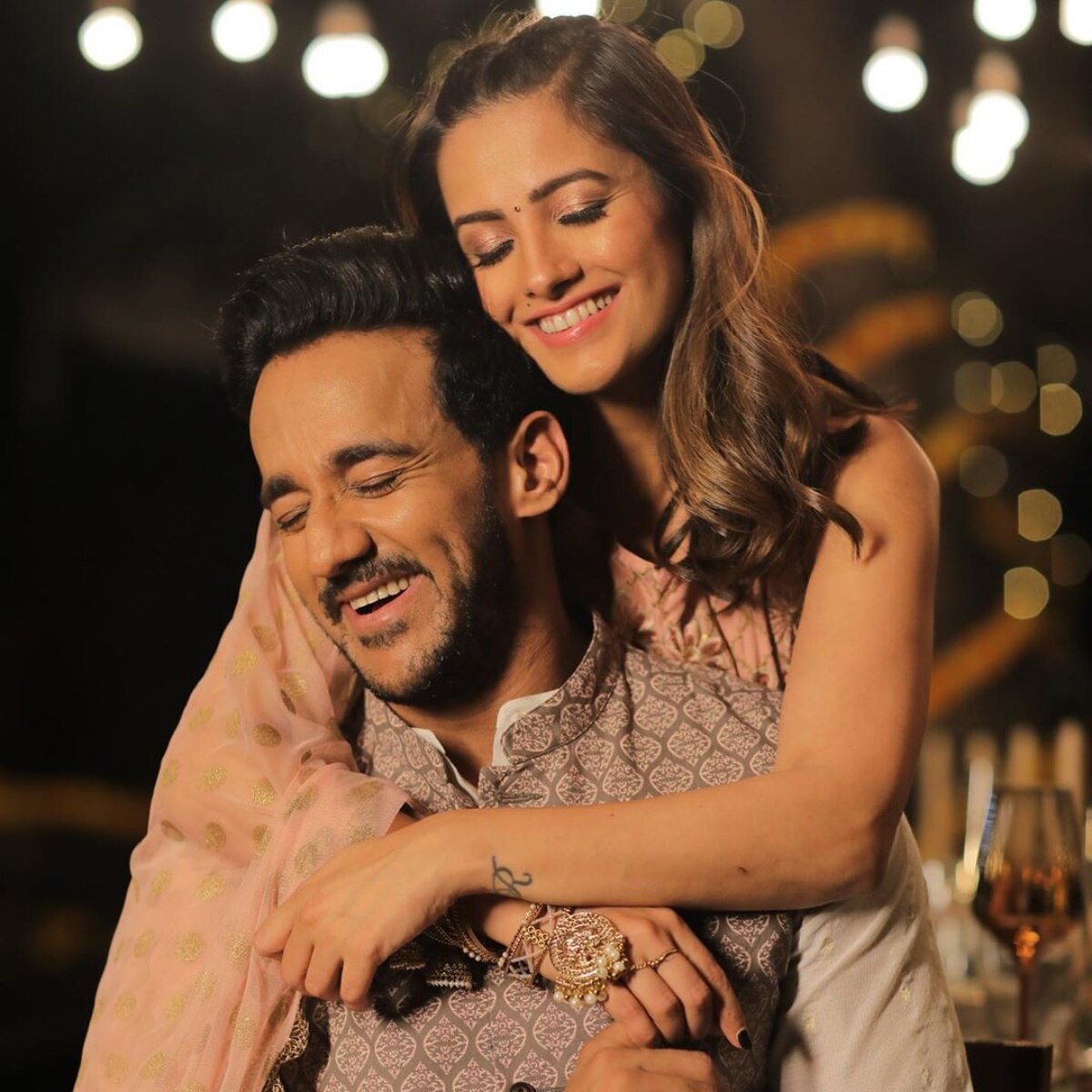 अनीता हसनंदानी और रोहित रेड्डी