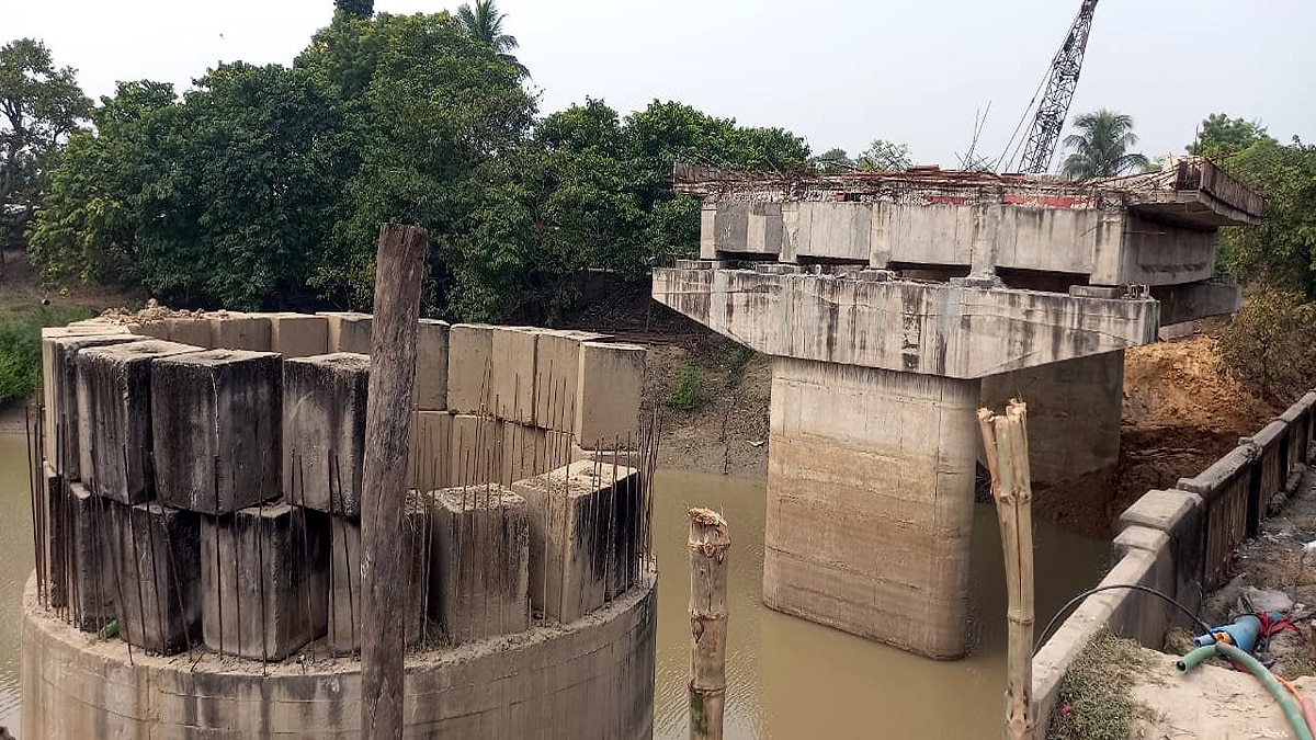 Munger Bailey Bridge Broken Bhagalpur