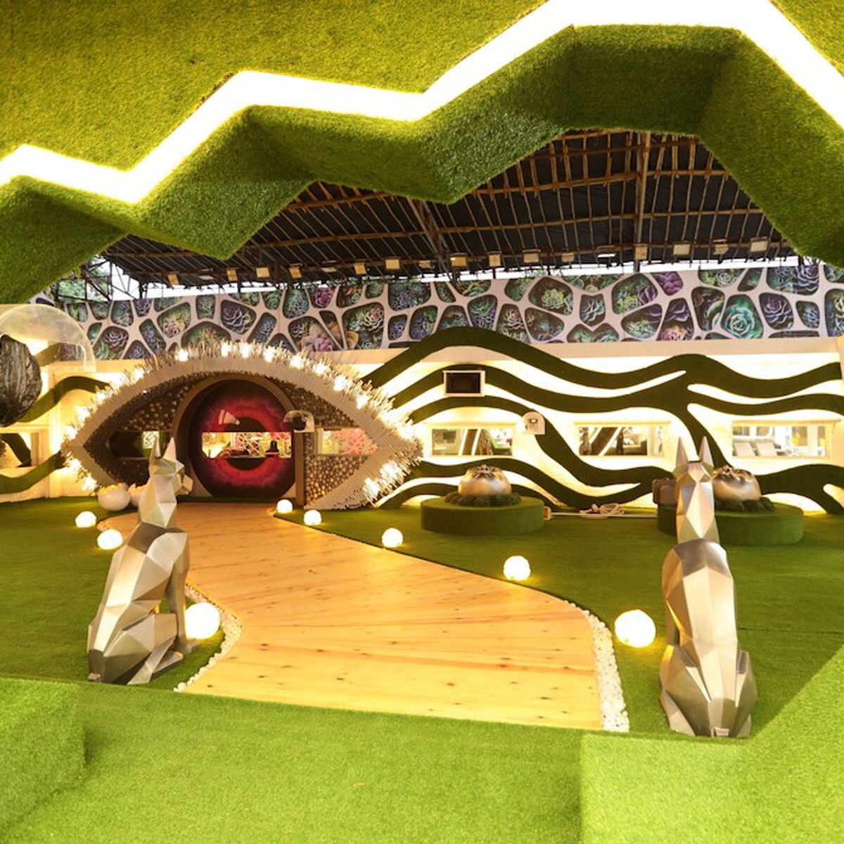 बिग बॉस 14 की इनसाइड फोटोज 