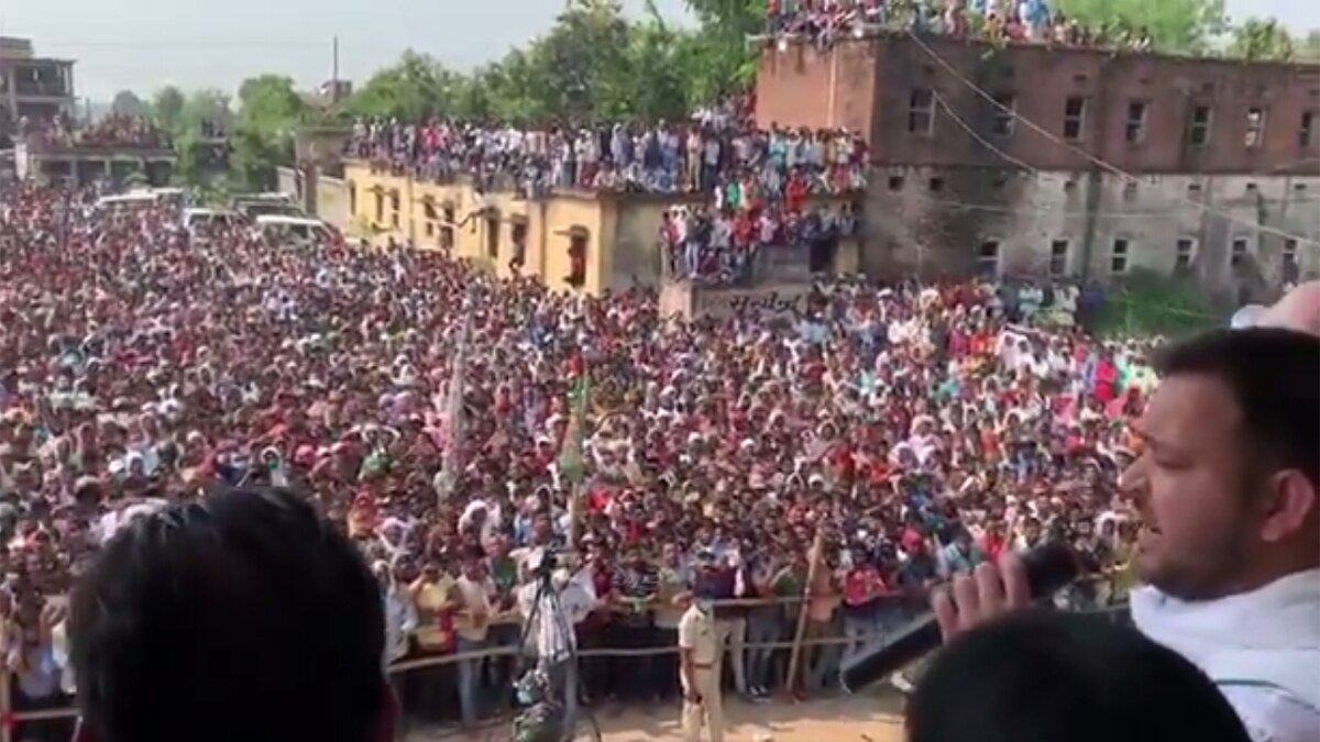 तेजस्वी यादव की रैलियों में उमड़ रही जबरदस्त भीड़. 