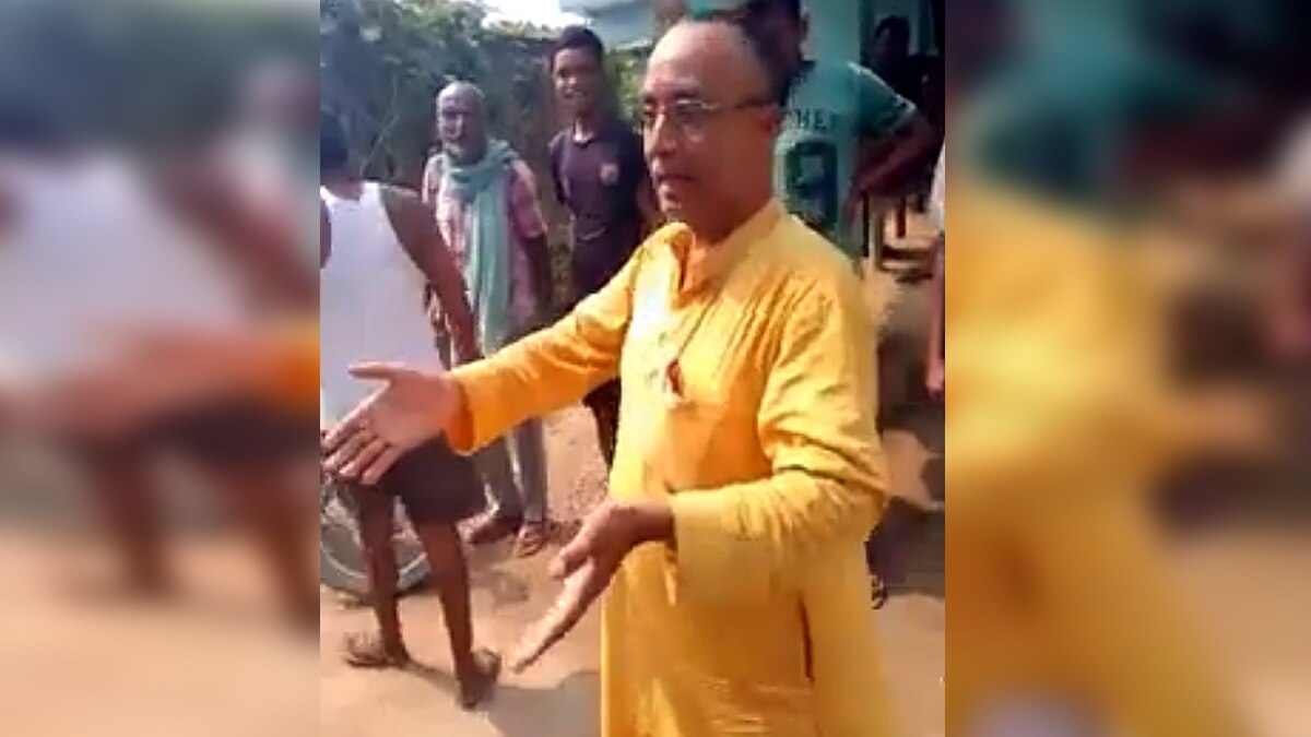 Chhapra MLA CN Gupta Villagers angry protest Viral Video 