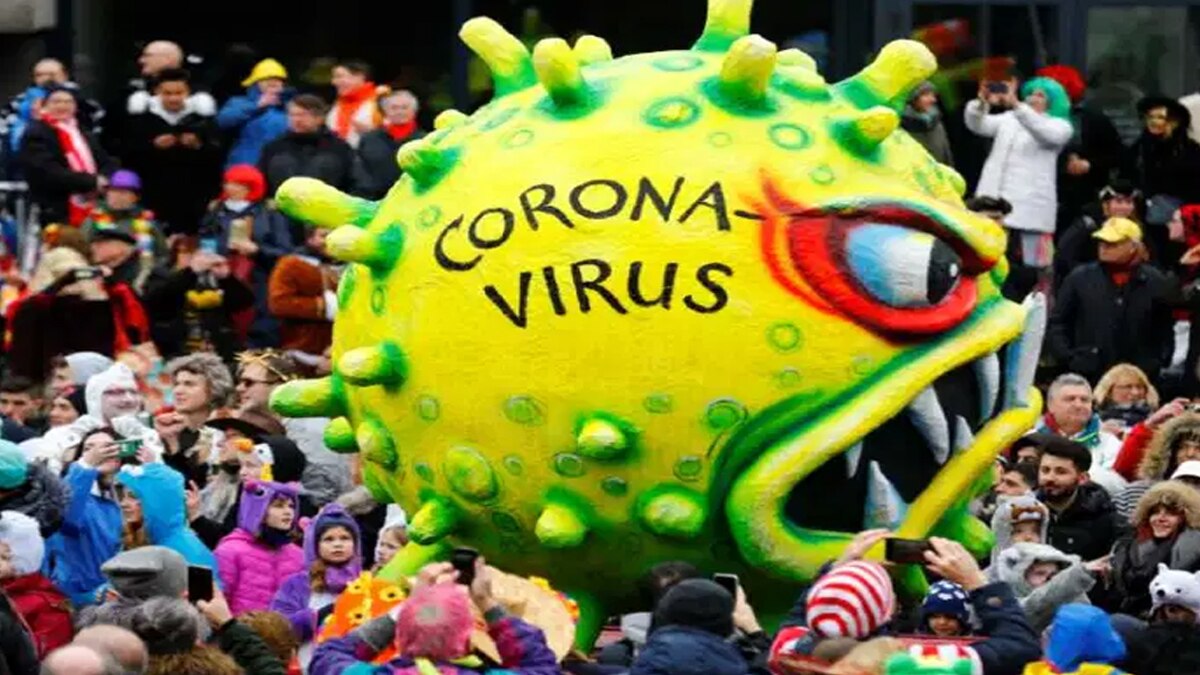 यूरोप में कोरोना का कहर. 