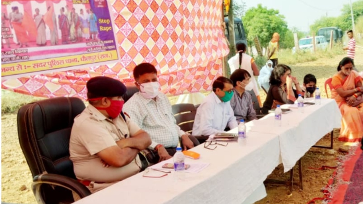 21 नाबालिग बच्‍च‍ियों को पुलिस ने छुड़ाया.