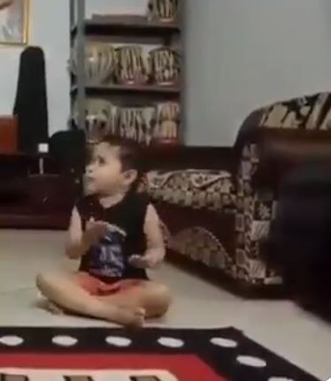 बच्चे के गाने का वीडियो वायरल