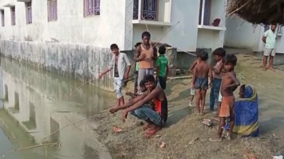 गोपालगंज जिले के सैकड़ों गांव में बाढ़ ने मचाई तबाही.