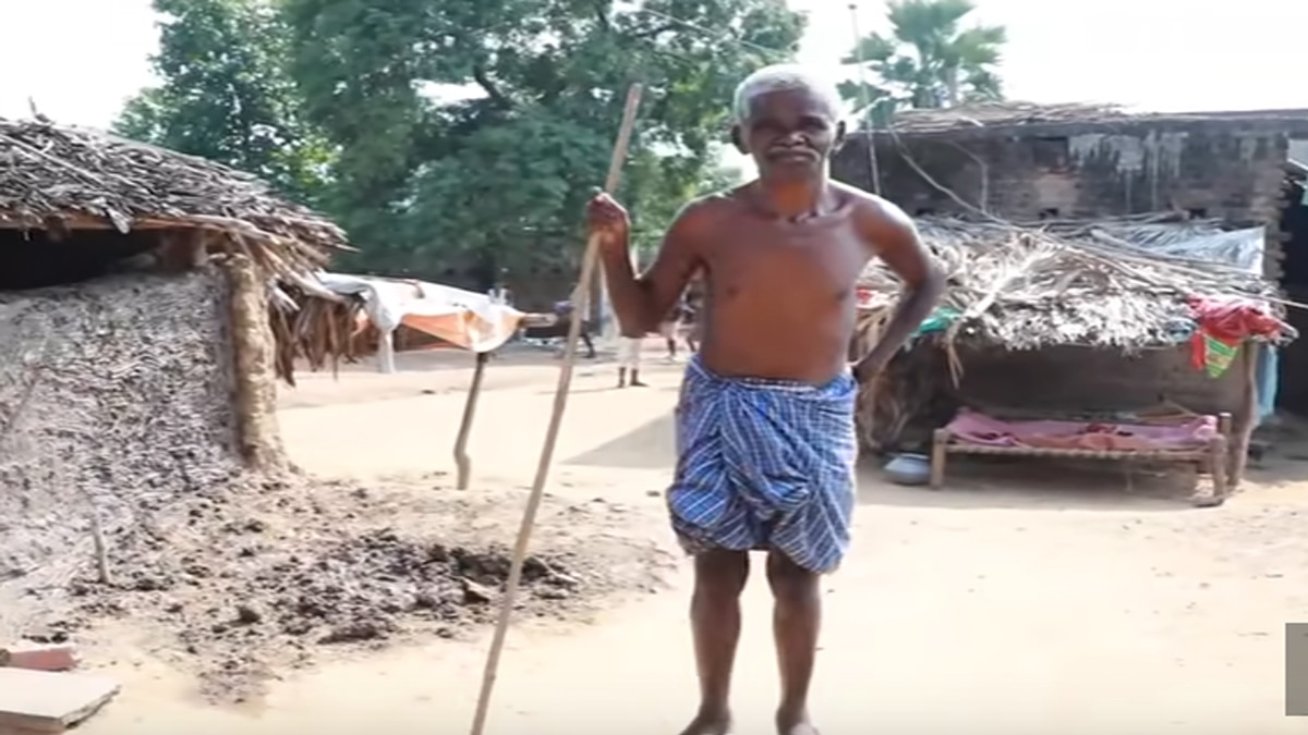 गांव के हर दूसरे घर में बीमार हैं लोग.  