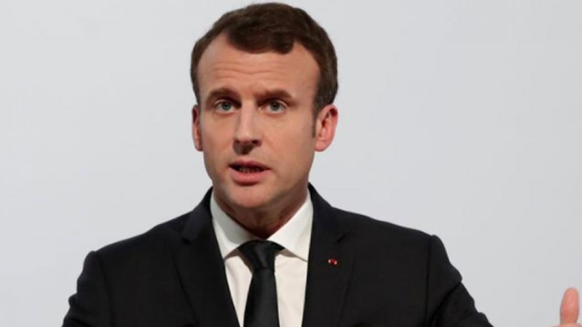 फ्रांस के राष्ट्रपति मैक्रों