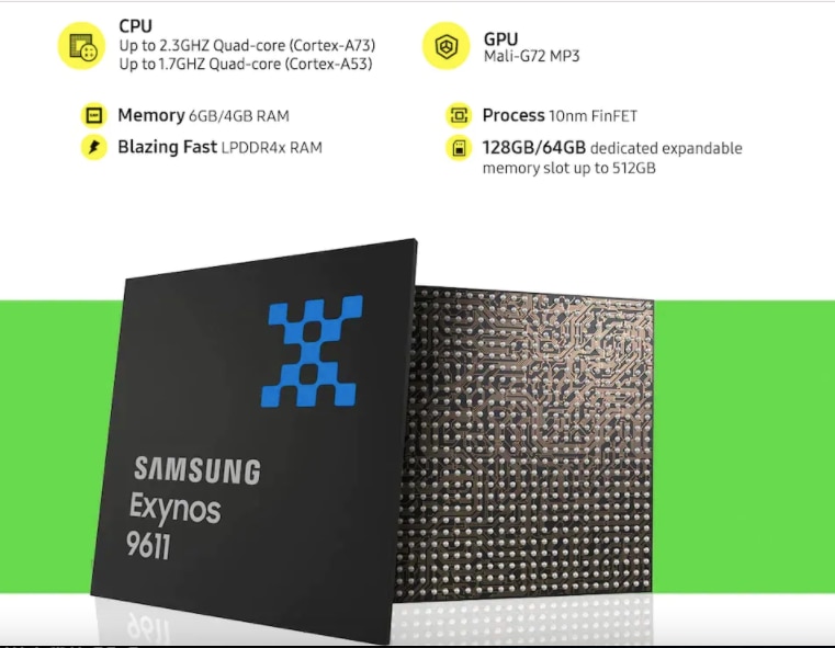 Galaxy M21 processor 