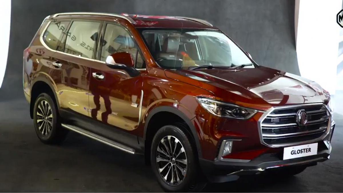 MG Gloster suv launch