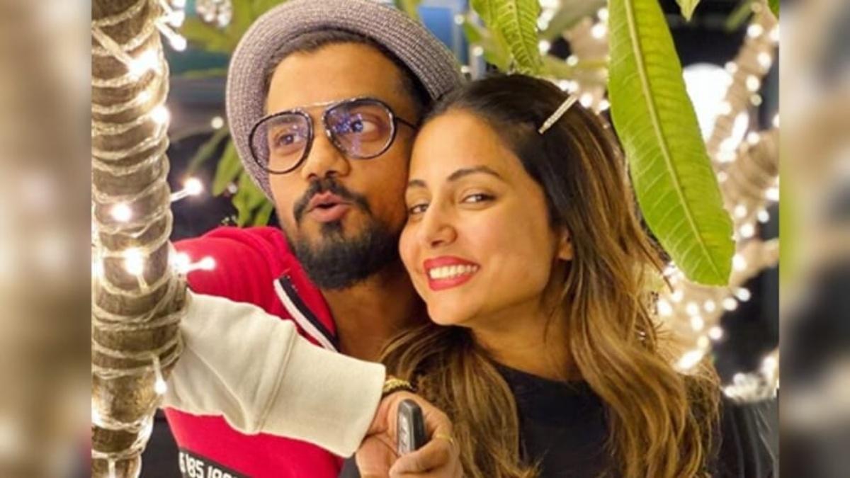 रॉकी जैसवाल और हिना खान 