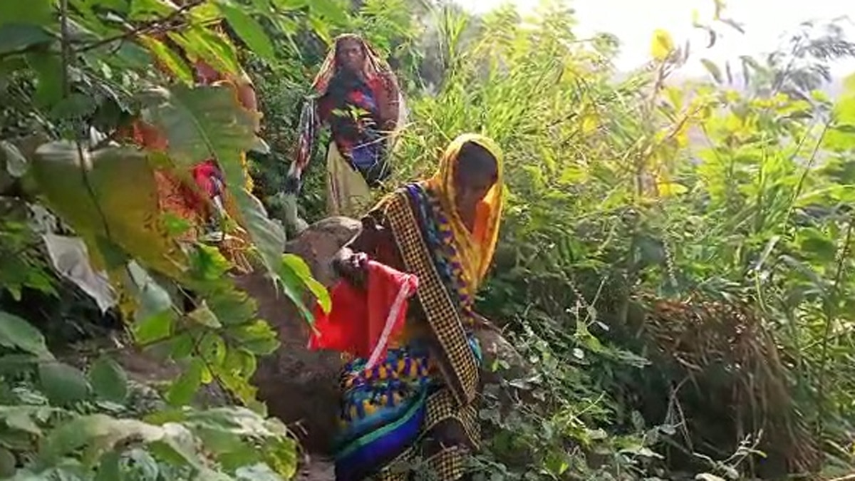 18 KM का घना जंगल, 1200 फीट ऊंचे पहाड़ से नीचे आकर डालते हैं वोट.