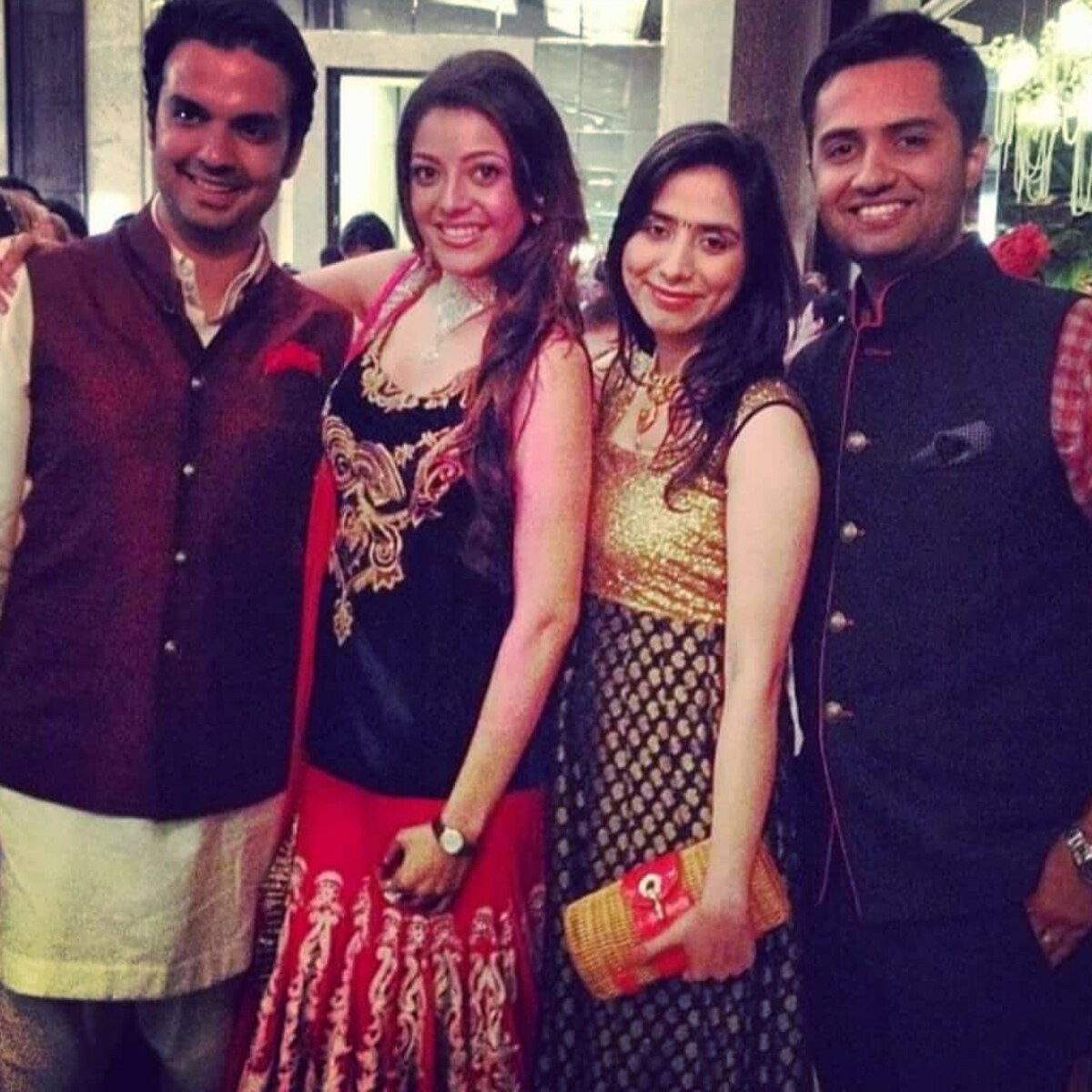 काजल अग्रवाल-गौतम किचलू  (सोर्स- ट्व‍िटर)