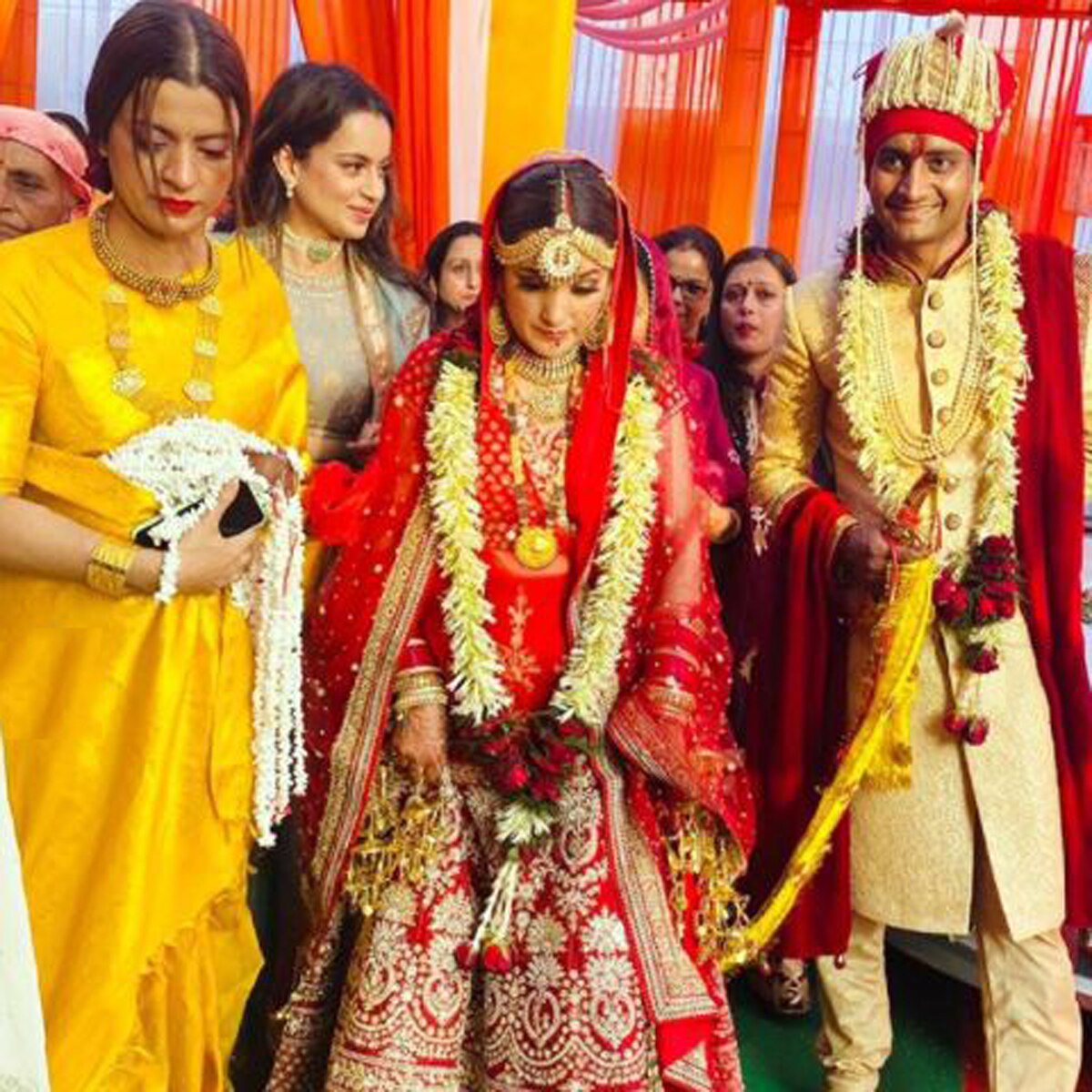 कंगना के भाई की शादी