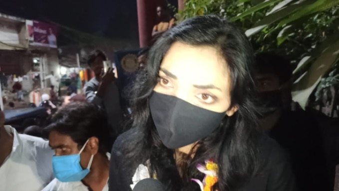 पुष्पम प्रिया चौधरी ने निकाली बाइक रैली.