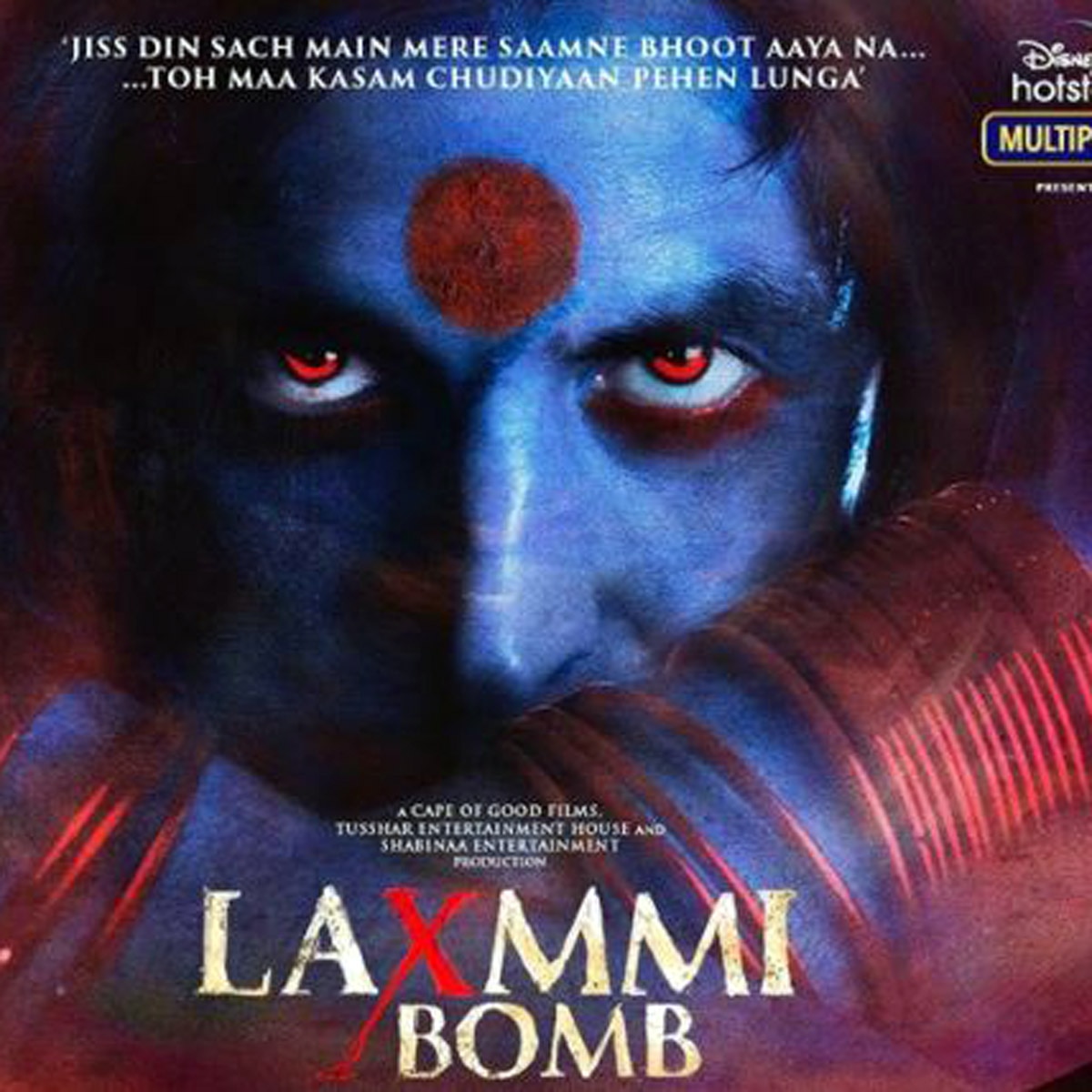 लक्ष्मी बॉम्ब का पोस्टर