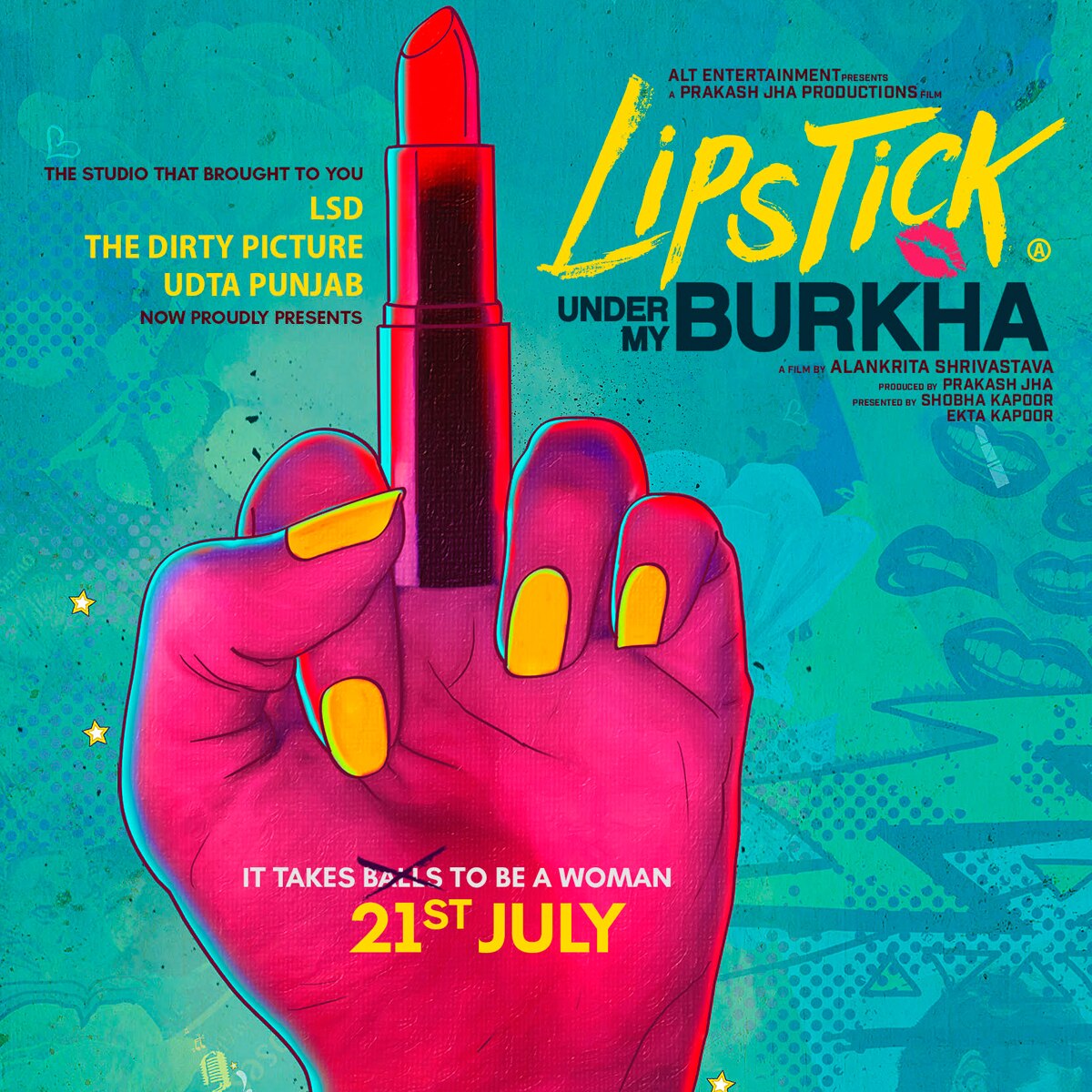 लिपस्टिक अंडर माय बुर्का