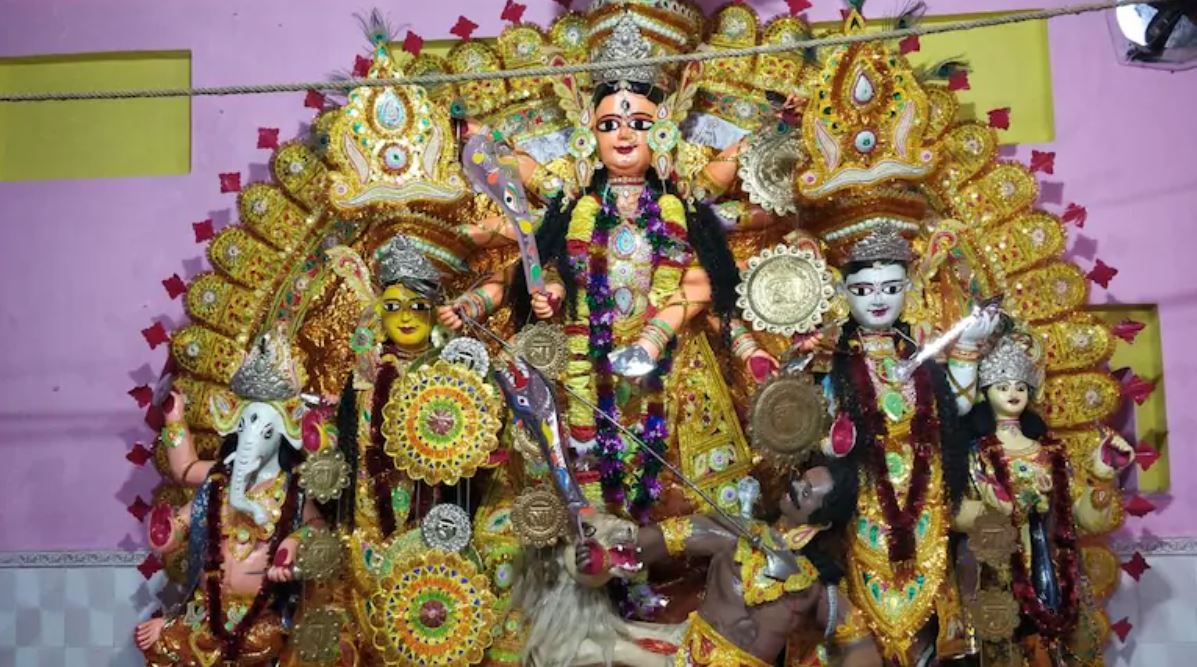 WIFI के जरिए दुर्गा पूजा