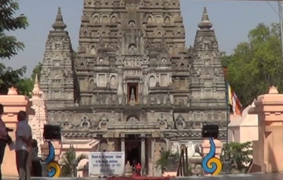 महाबोधि मंदिर के पट खुले