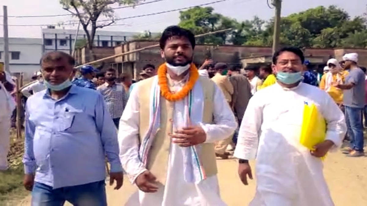 Mashkoor Usmani filed nomination on congress ticket Darbhanga