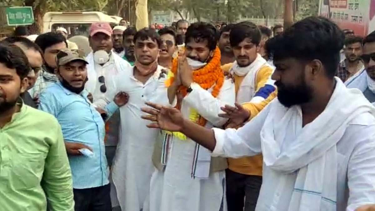 Mashkoor Usmani filed nomination on congress ticket Darbhanga