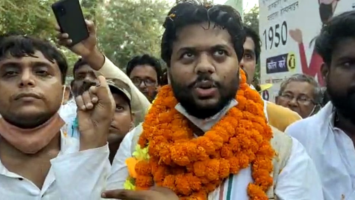 Mashkoor Usmani filed nomination on congress ticket Darbhanga