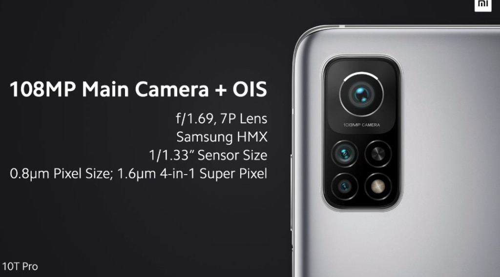 Mi 10T, Mi 10T Pro lense 
