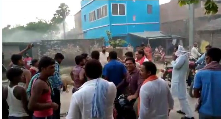 मंत्री महेश्वर हजारी ने बताया विरोधियों की साजिश.