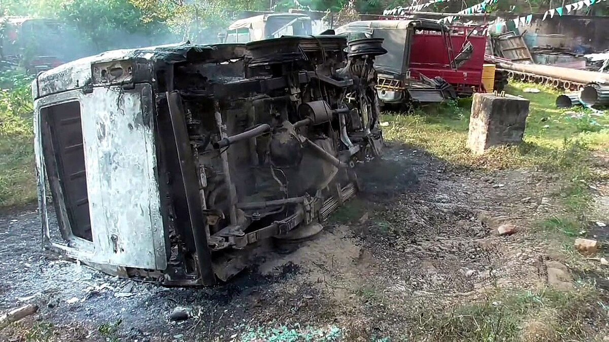 Protest against police brutal action in Munger 