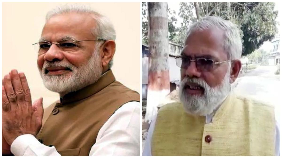 PM Narendra Modi Duplicate Abhinandan Pathak Filled Nomination 