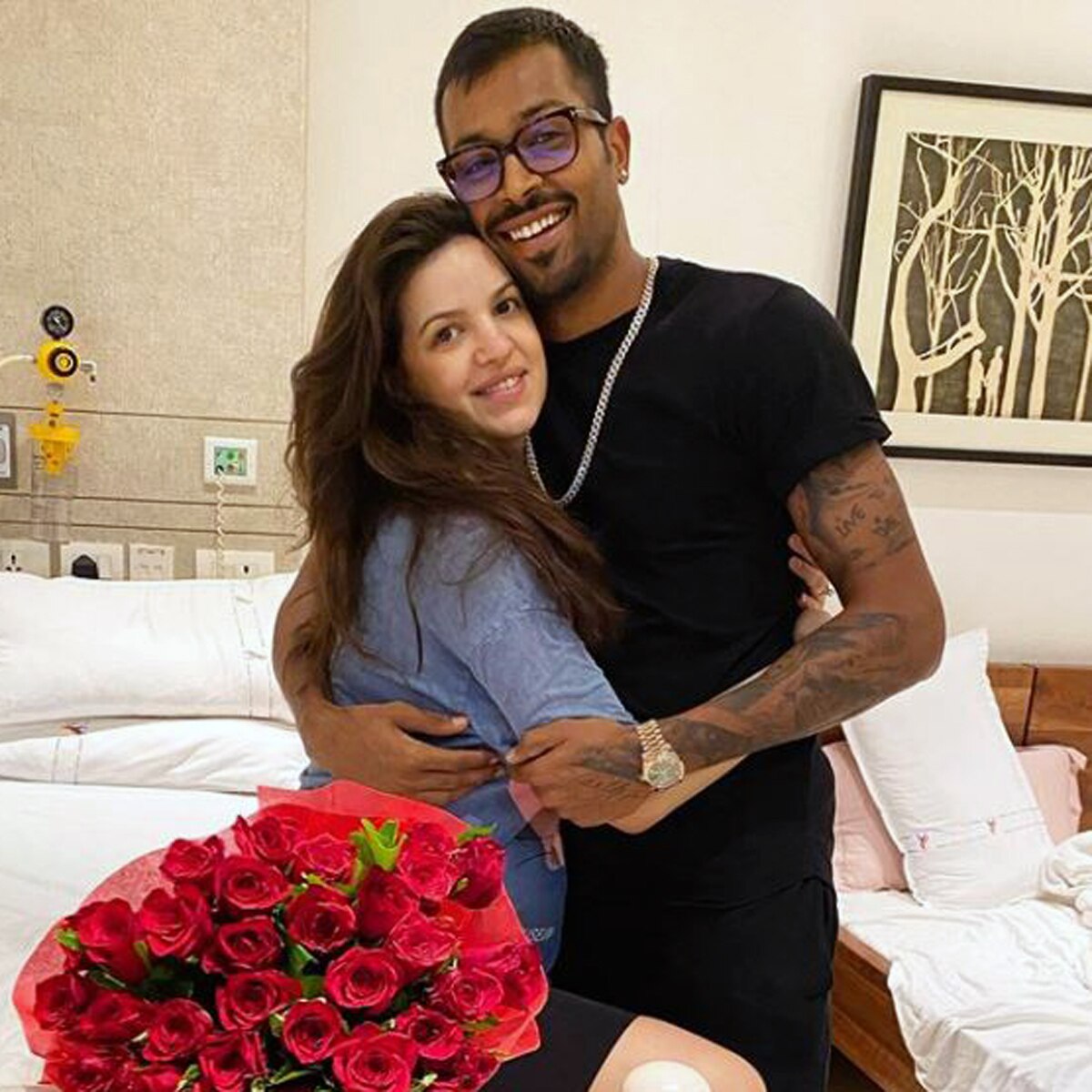 नताशा-हार्द‍िक