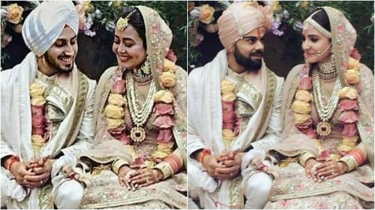 नेहा कक्कड़, रोहनप्रीत सिंह, विराट कोहली, अनुष्का शर्मा 