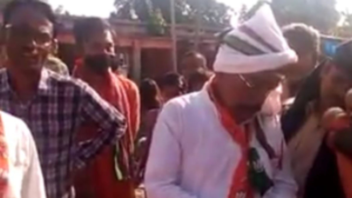 बीजेपी के विधायक रामप्रीत पासवान (फोटो आजतक)