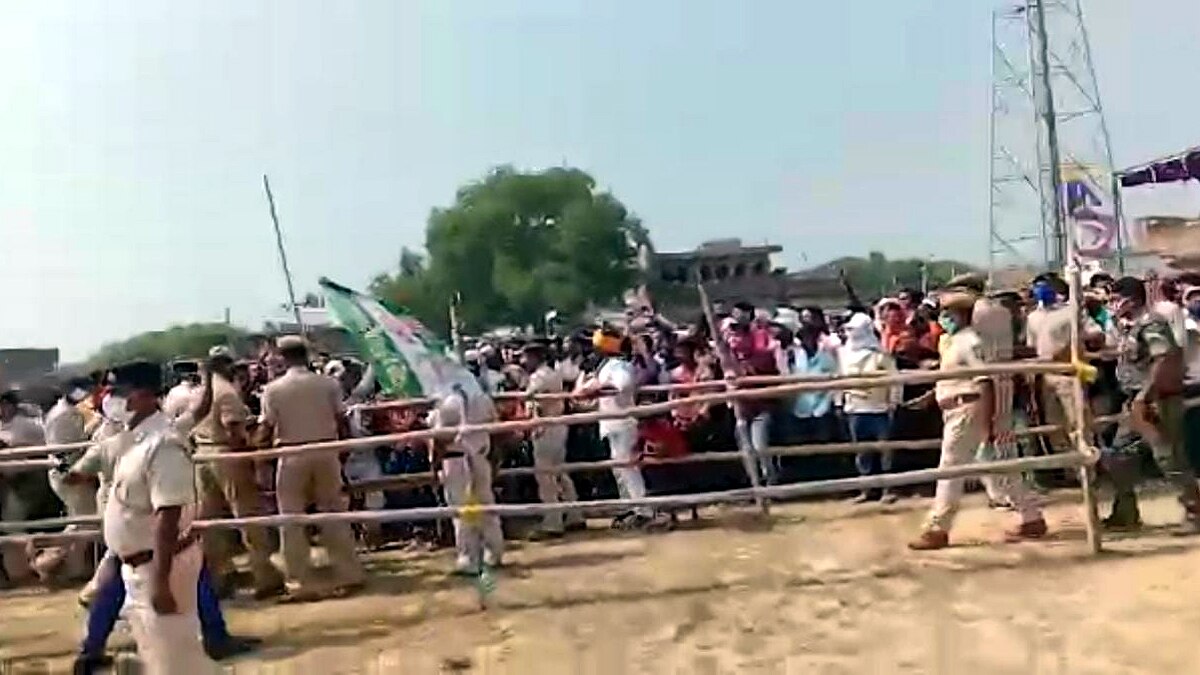 Nitish Kumar Aurangabad Rally Person Abused 