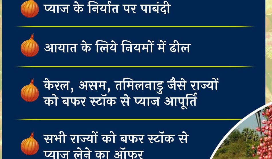  निर्यात पर पाबंदी 