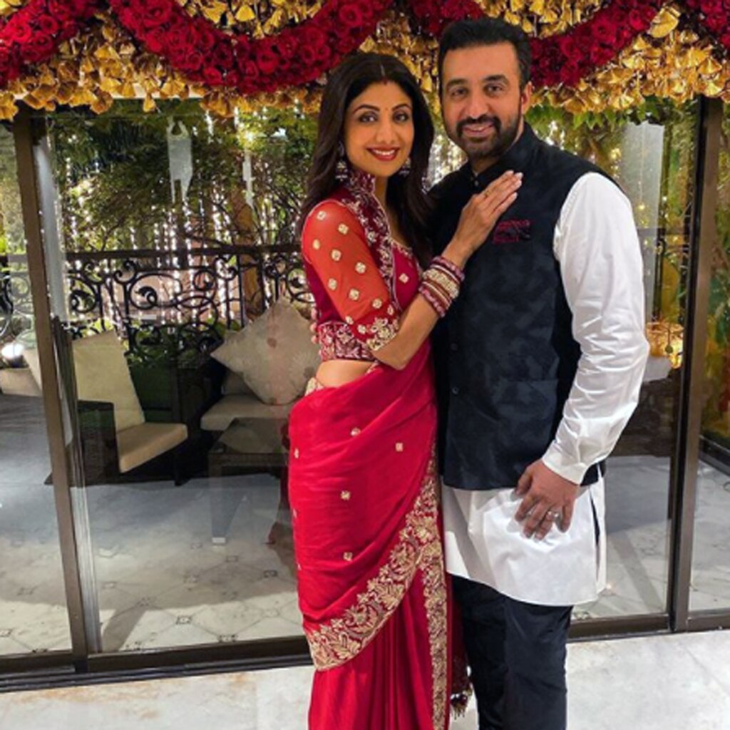 शिल्पा शेट्टी और राजु कुंद्रा 