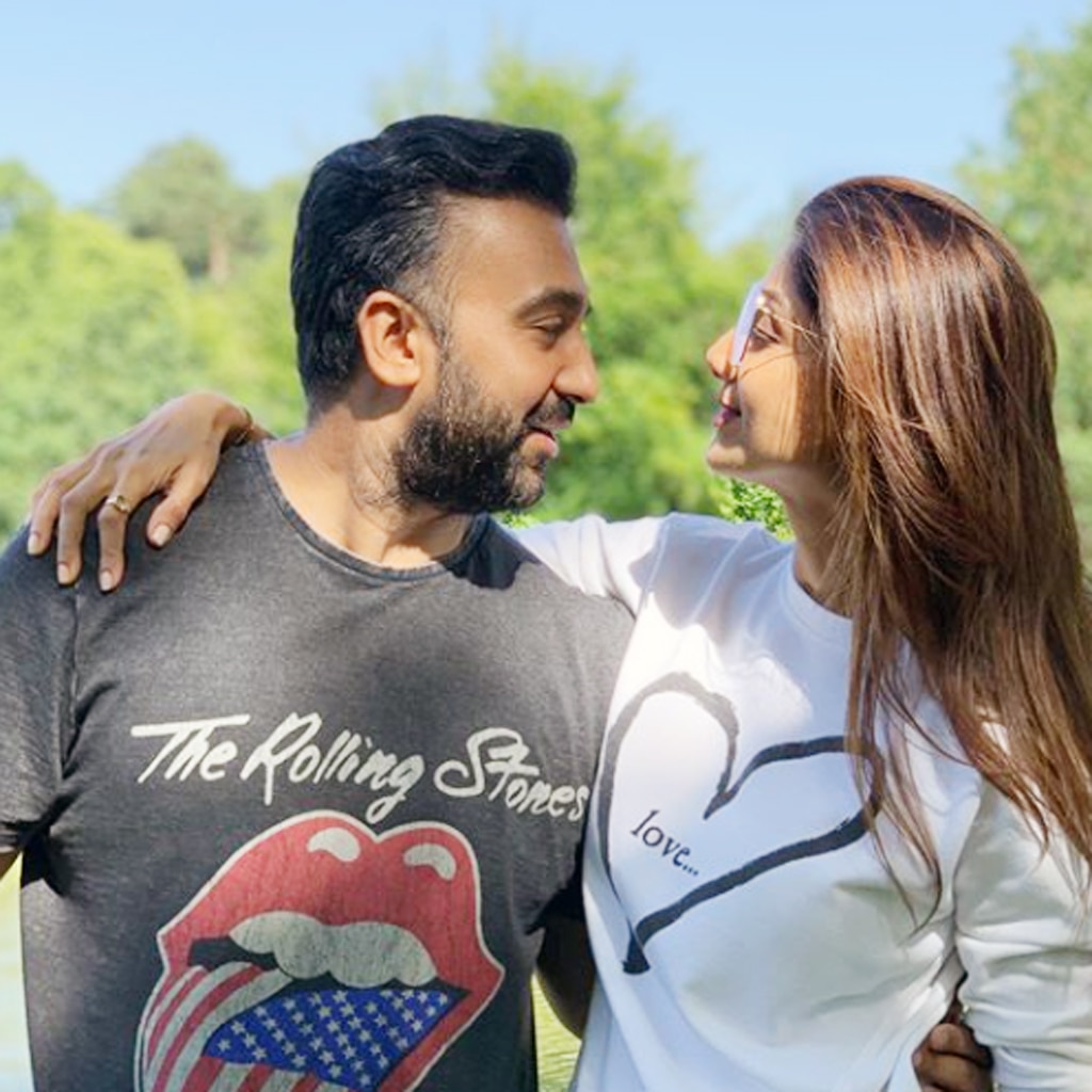 शिल्पा शेट्टी और राजु कुंद्रा 