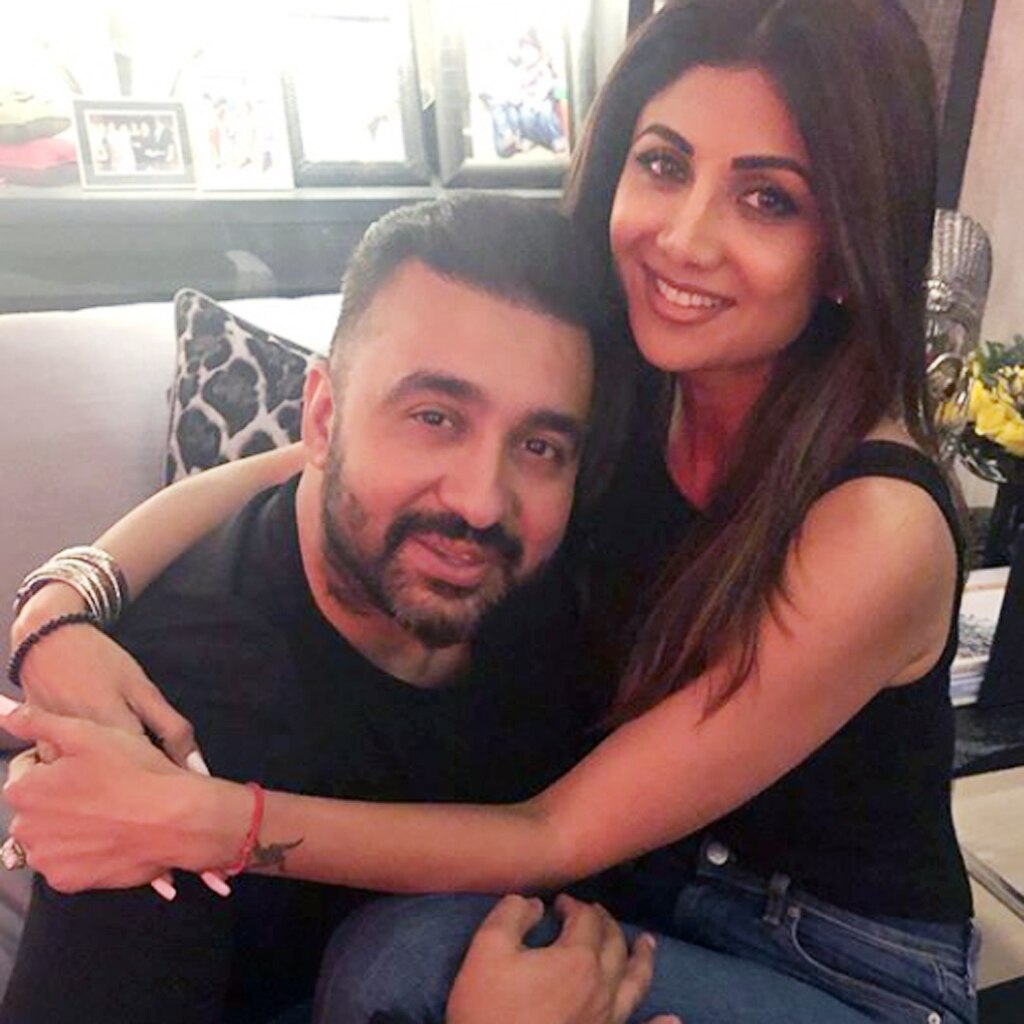 शिल्पा शेट्टी और राजु कुंद्रा 