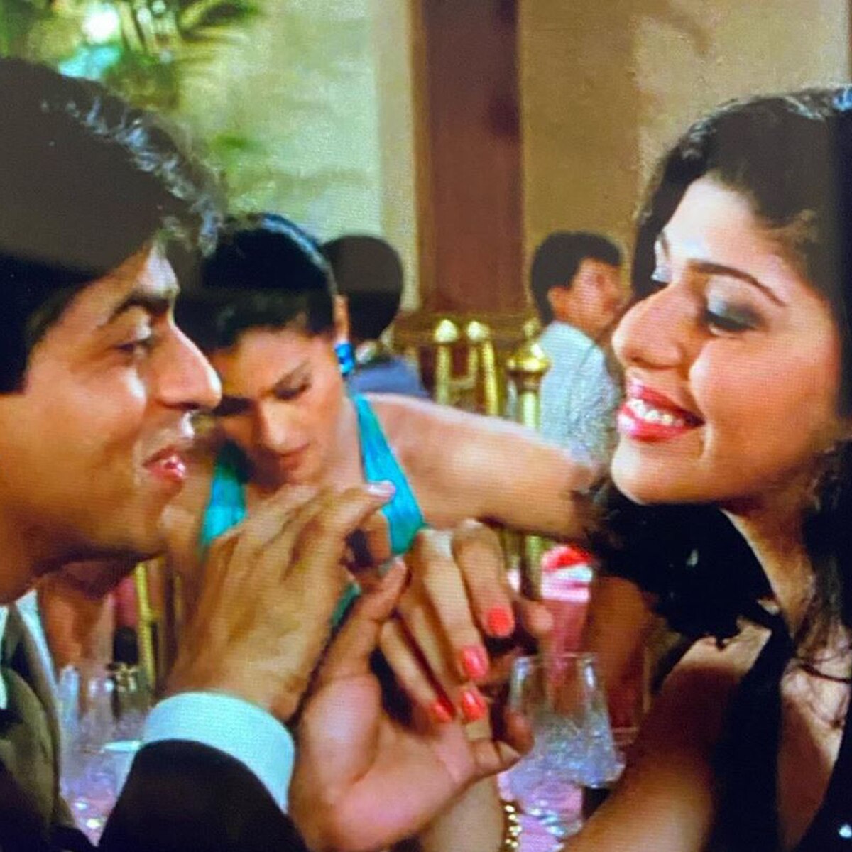 अनाइता और शाहरुख 