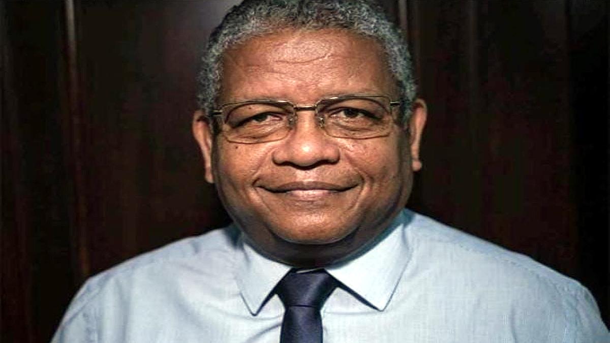 Vavel Ramkalavan president of Seychelles