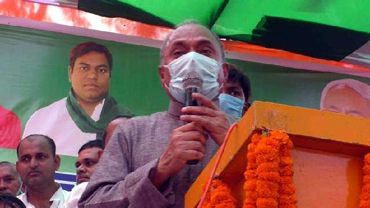 Nitish Government controlled Corona Covid 19 said RCP Singh Darbhanga