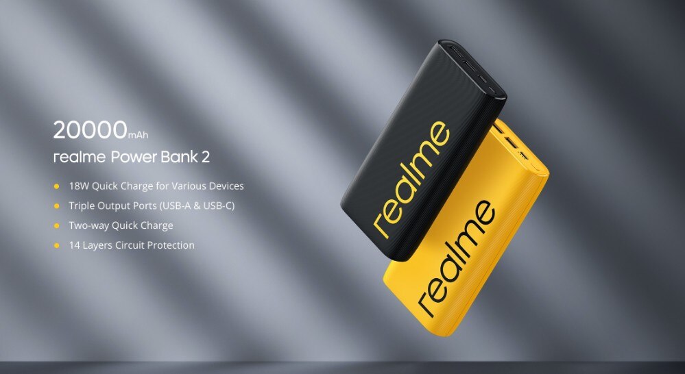 Realme 20,000mAh Power Bank 2
