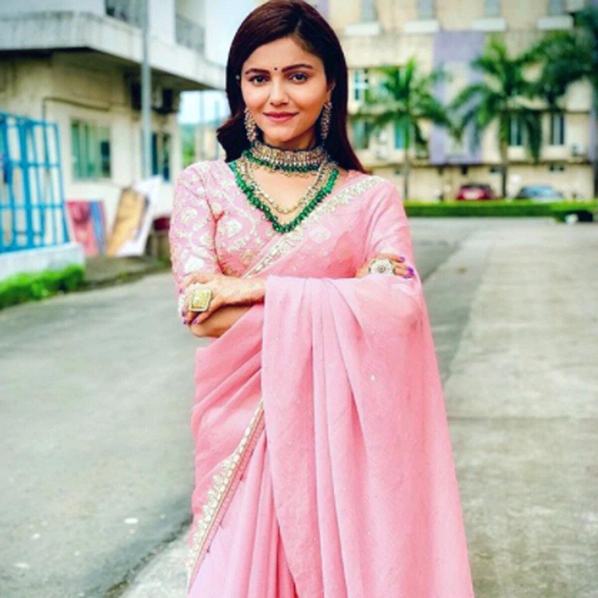 रुबीना दिलैक और अभिनव शुक्ला 