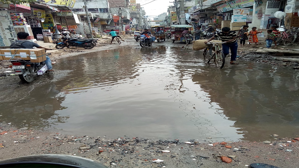 Bad Road local residents denied voting Saharsa