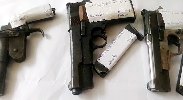 Girl Arrested in Samastipur with two Pistols
