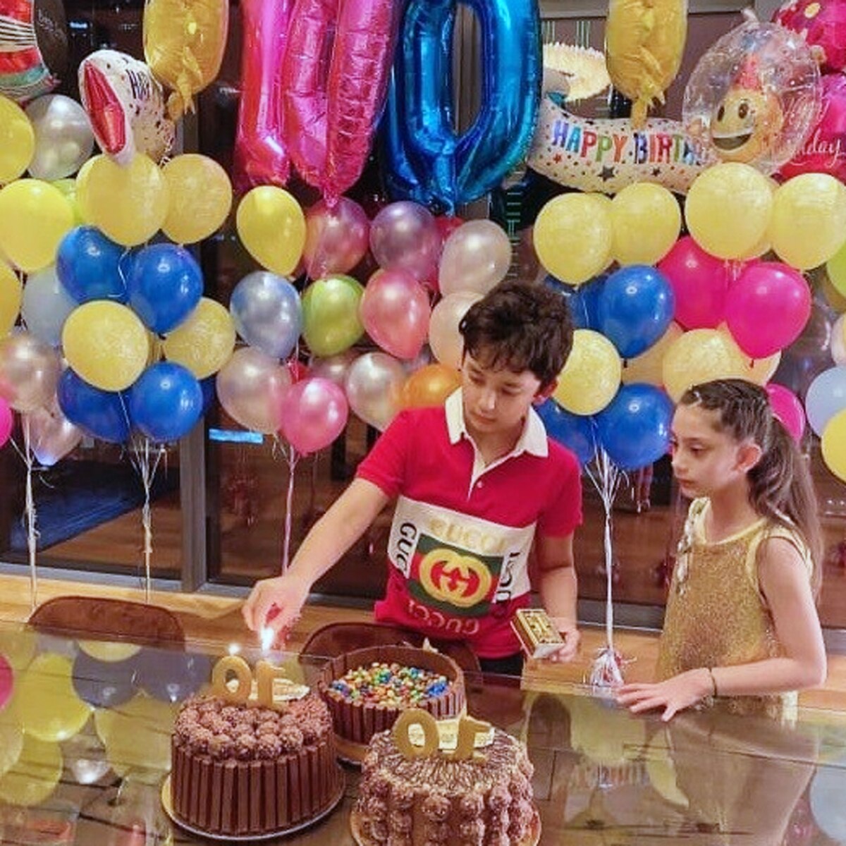 शहरान और इकरा दत्त 