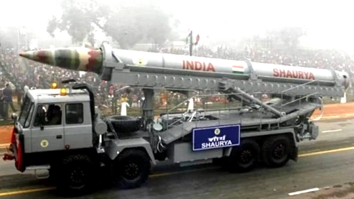 शौर्य मिसाइल का स्वदेशी अपग्रेडेशन.