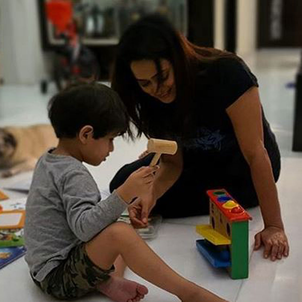 बेटे रियांश संग श्वेता