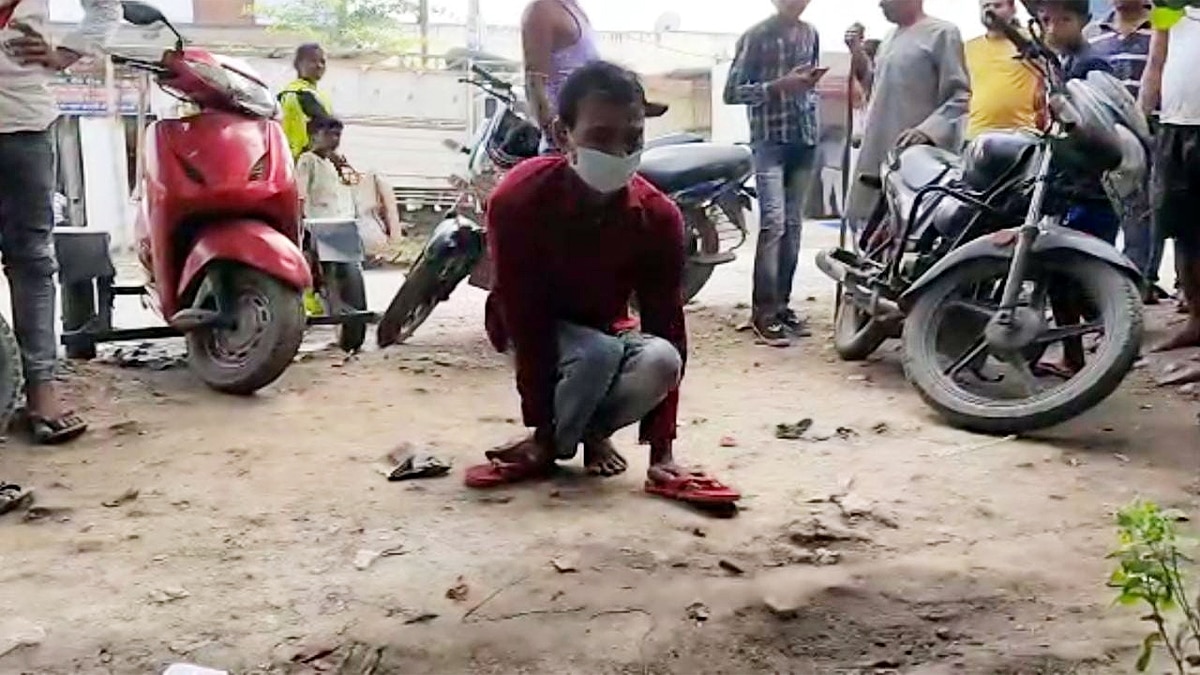 Why Tejaswi Yadav hit by Slippers thrown by Specially Disabled man