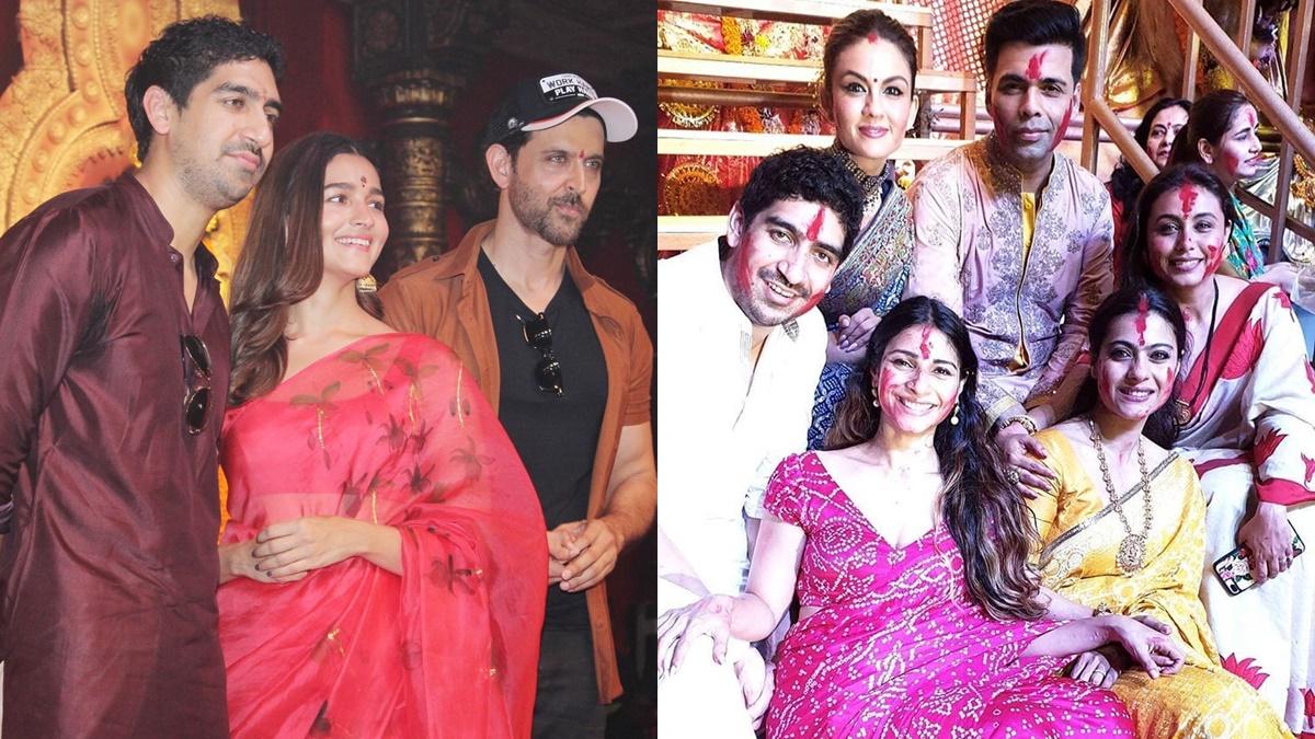 दुर्गा पूजा सेलेब्रेशन की तस्वीरें